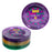 Purple Gold & Green Plastic Plates 6" (32 PACK)