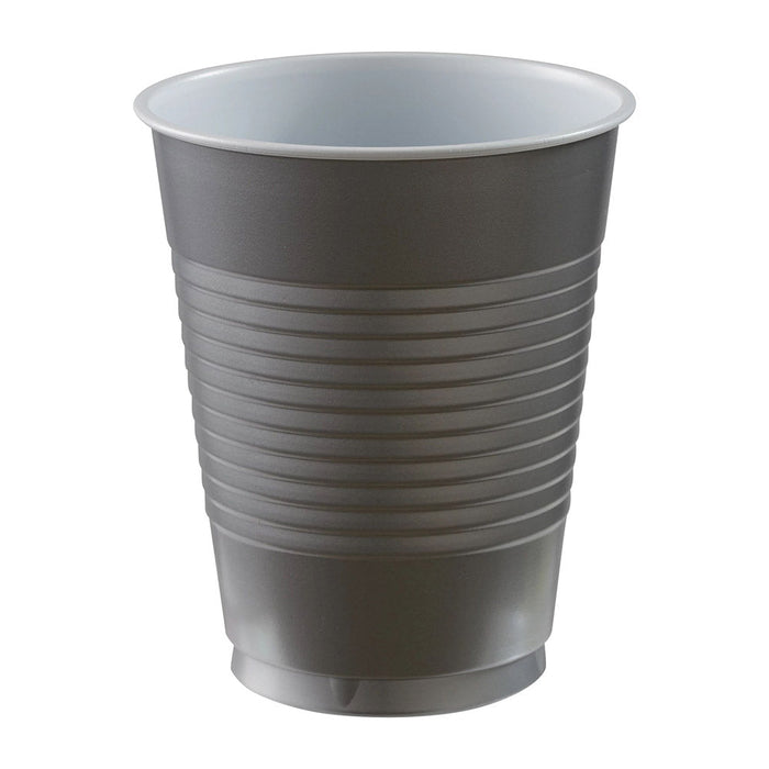 Plastic Cups 18 oz Silver (50 PACK)