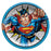 Superman Plates 9" (8 PACK)