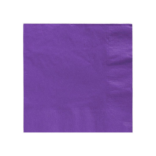 Lunch Napkins Purple (40 PACK)