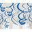 Swirl Decorations Blue 22" (12 PACK)