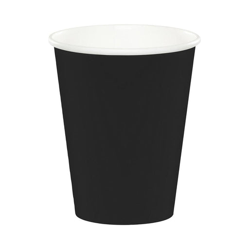 Paper Cups 9 oz Black (20 PACK)