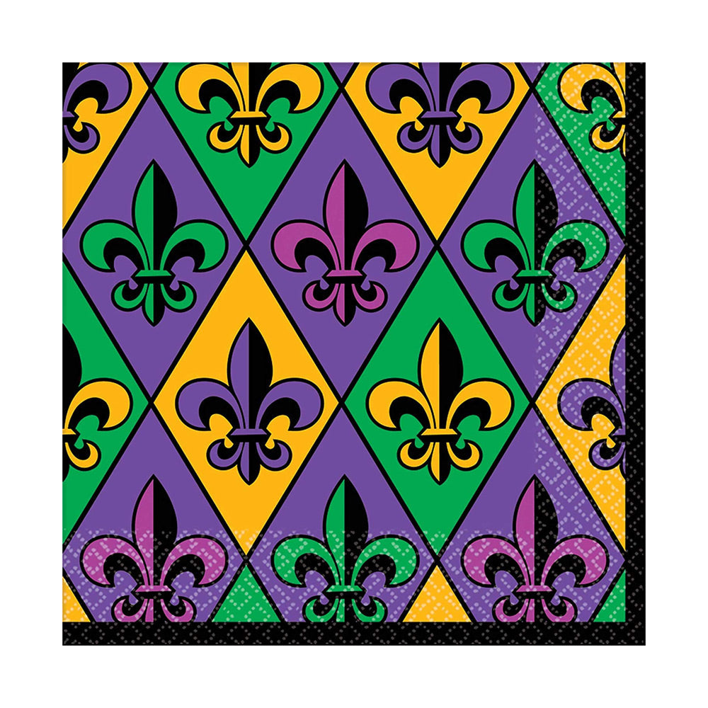 Fleur-De-Lis Lunch Napkins (36 PACK)