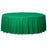 Round Plastic Table Cover 84" Green