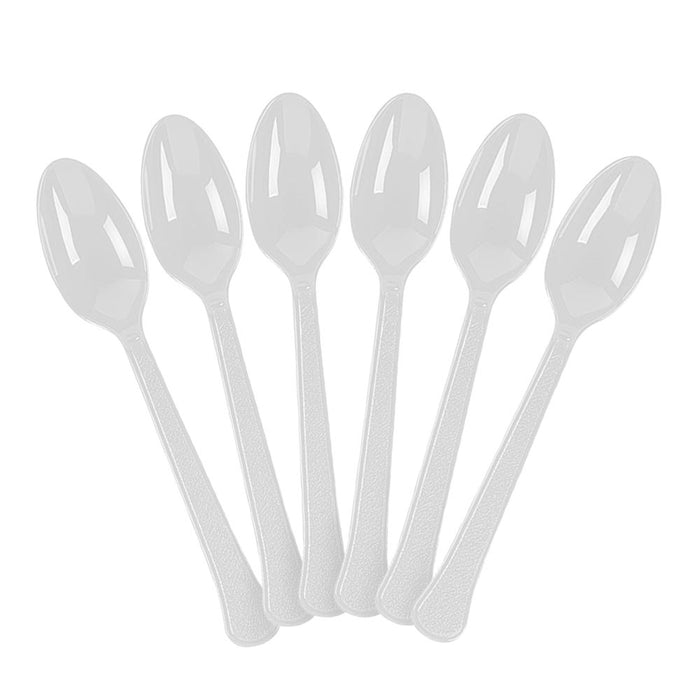 Plastic Spoons - White (20 PACK)