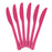 Plastic Knives - Bright Pink (20 PACK)