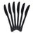 Plastic Knives - Black (20 PACK)