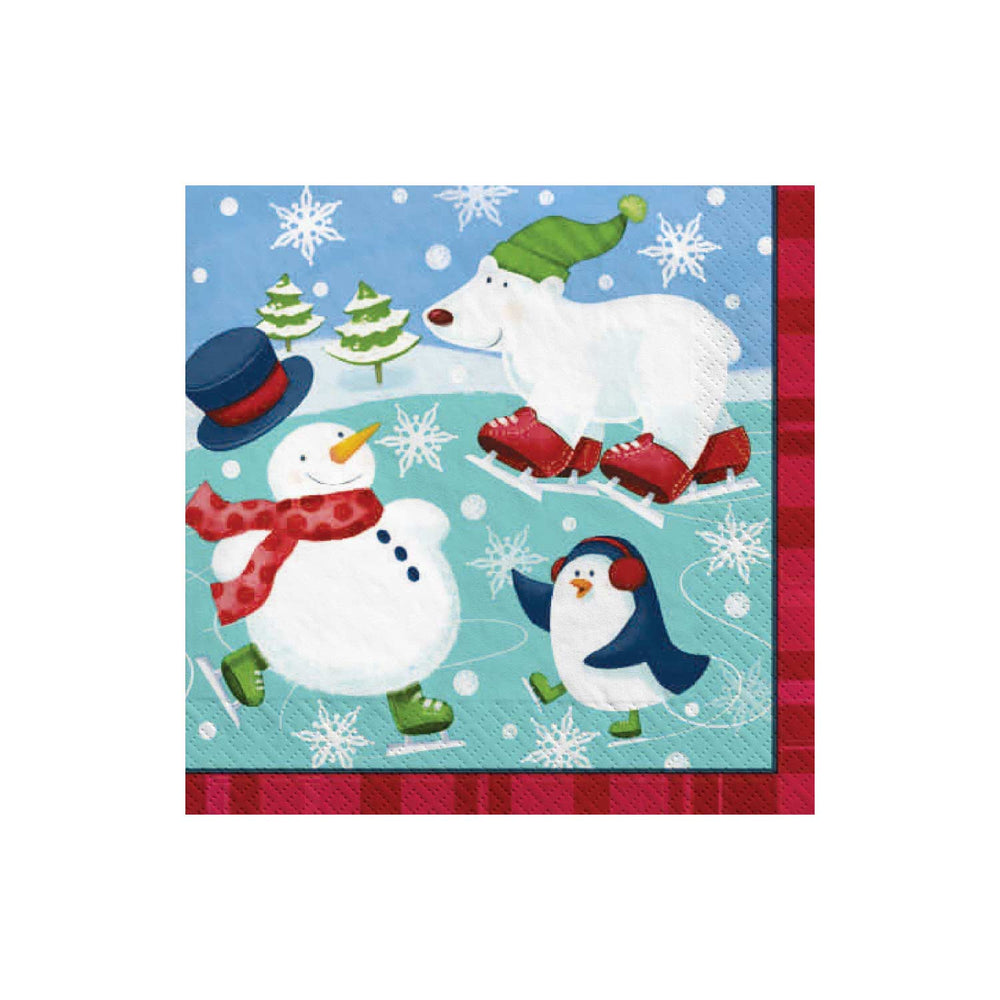 Holiday Fun Beverage Napkins (16 PACK)