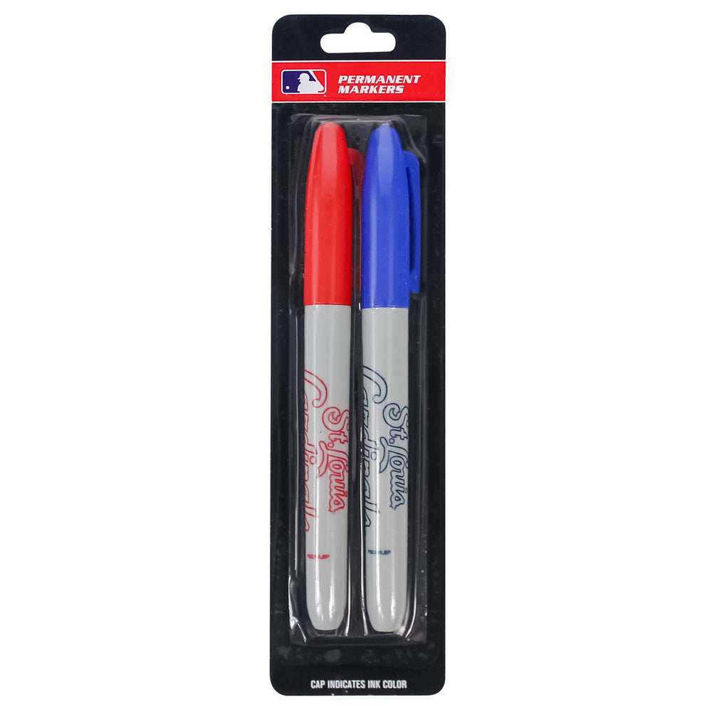 St. Louis Cardinals Permanent Markers (2 PACK)