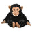 8-Inch Animal Den Chimpanzee Plush Kids Toy