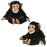 8-Inch Animal Den Chimpanzee Plush Kids Toy