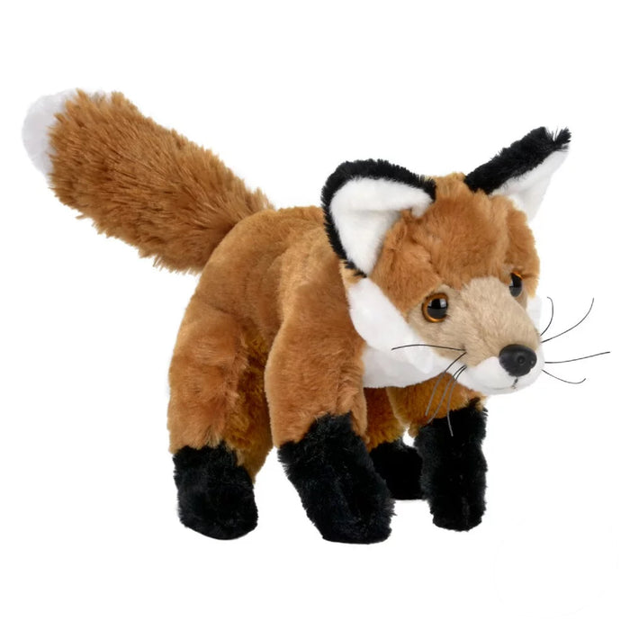 10-Inch Animal Den Fox Soft Plush Kids Toy