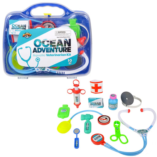 10-Piece Aquatic Veterinarian Kit For Kids Play