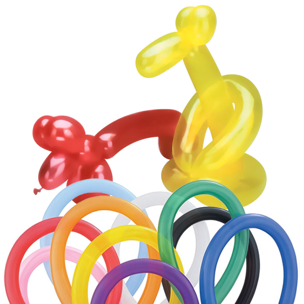 260 Balloon Animal Twisting Balloons Assortment 60" (100 PACK)