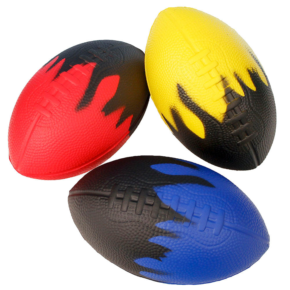 Flame Foam Football 8"