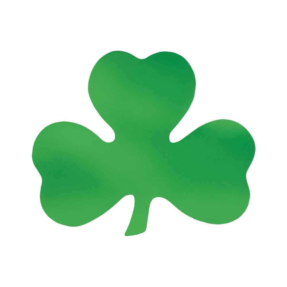 Foil Shamrock Cutout 12"