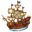 Pirate Ship Cutout 31"