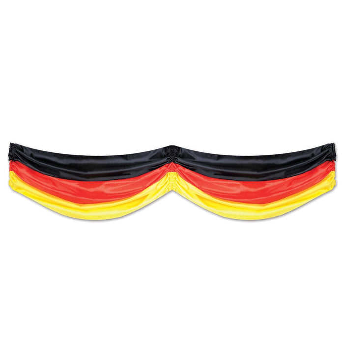 German Flag Fabric Bunting 5'10"