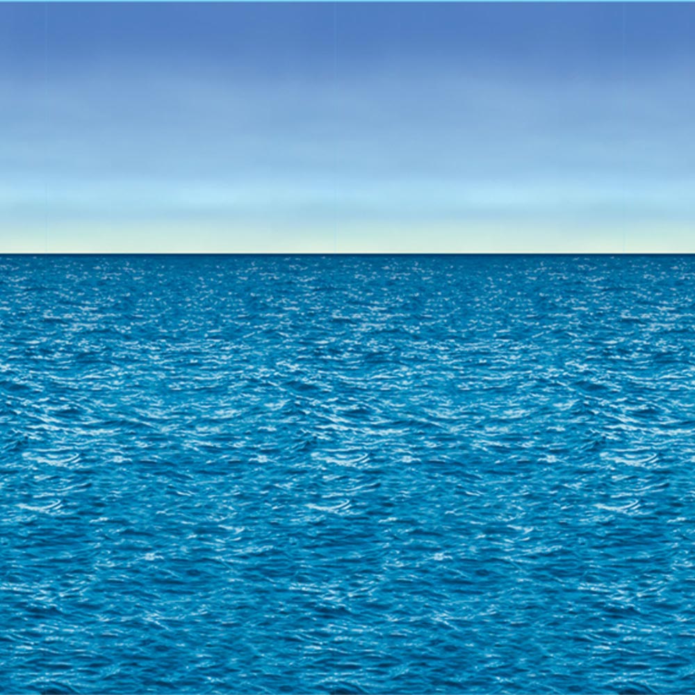 Ocean & Sky Backdrop 4' x 30'