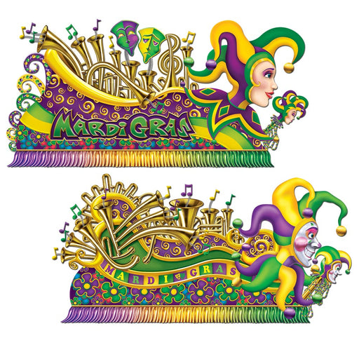 Mardi Gras Props - Floats 5' (2 PACK)