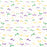 Mardi Gras Confetti Border 22" x 30'