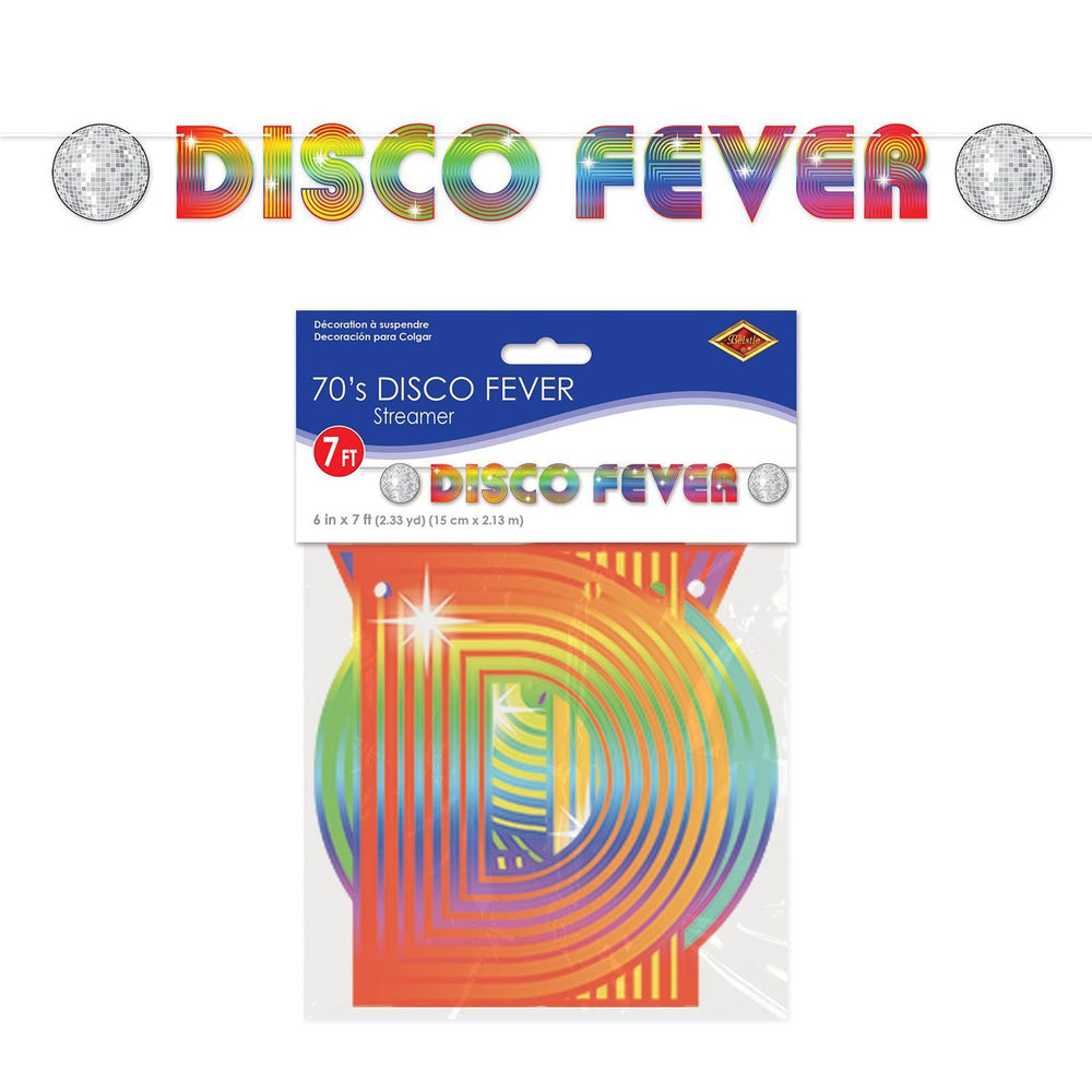 70's Disco Fever Streamer 7'