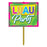 Luau Party Yard Sign 15"