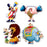 Circus Character Cutouts 13" - 14" (4 PACK)