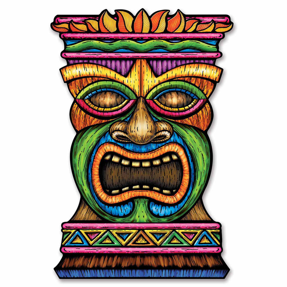 Jumbo Tiki Cutout 3'