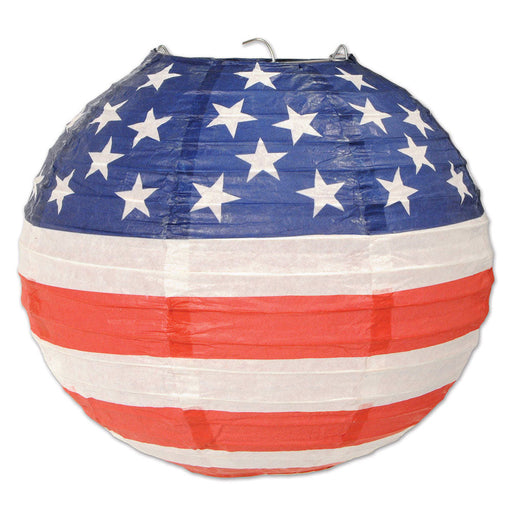 Paper Lanterns - Patriotic 9-1/2" (3 PACK)