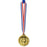 Award Medal On Ribbon - Gold 4"