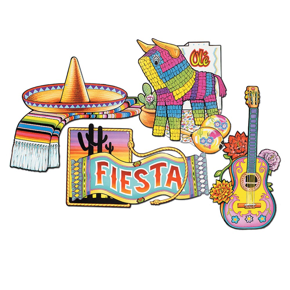 Fiesta Cutouts 16" (4 PACK)