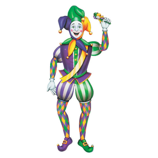 Jointed Mardi Gras Jester