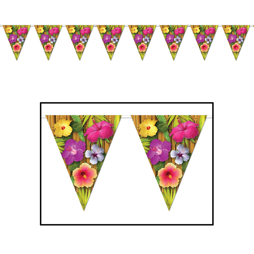 Banner - Luau Pennants 12'