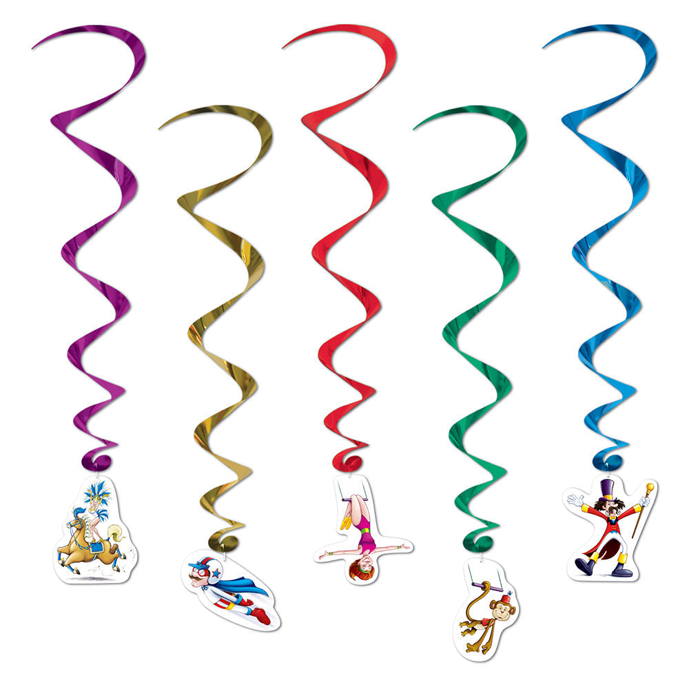 Circus Whirls 35" (5 PACK)