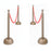 Red Rope Stanchion Set