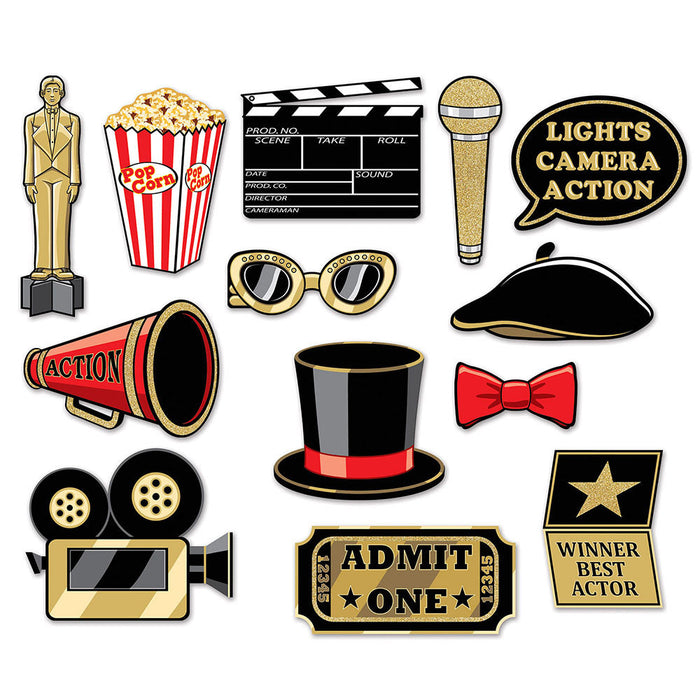 Photo Props - Awards Night Glitter (13 PACK)