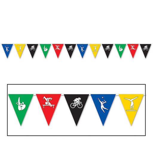 Pennant Banner - Summer Sports 12'