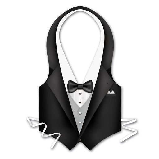 Plastic Tux Vest