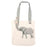 16" Elephant Tail Eco-Friendly Canvas Bag