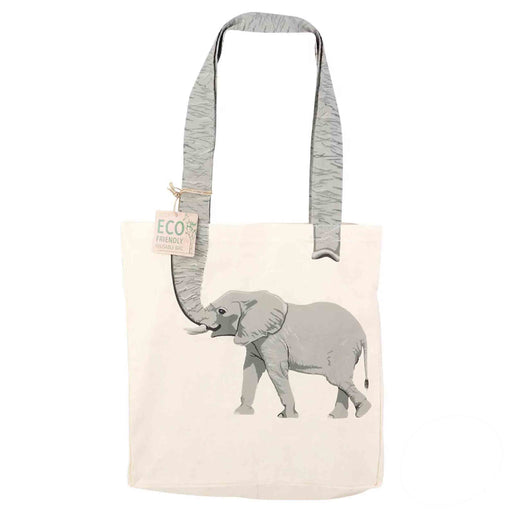 16" Elephant Tail Eco-Friendly Canvas Bag