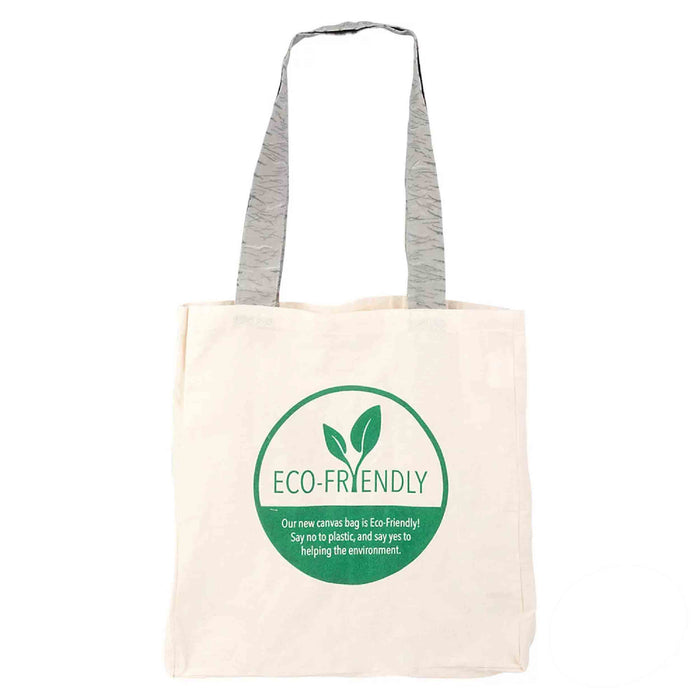 16" Elephant Tail Eco-Friendly Canvas Bag