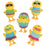 Easter Stuffed Chicks 5.5" (50 PACK)