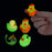 Mini Glow-in-the-Dark Halloween Rubber Duckies 1" (DZ)