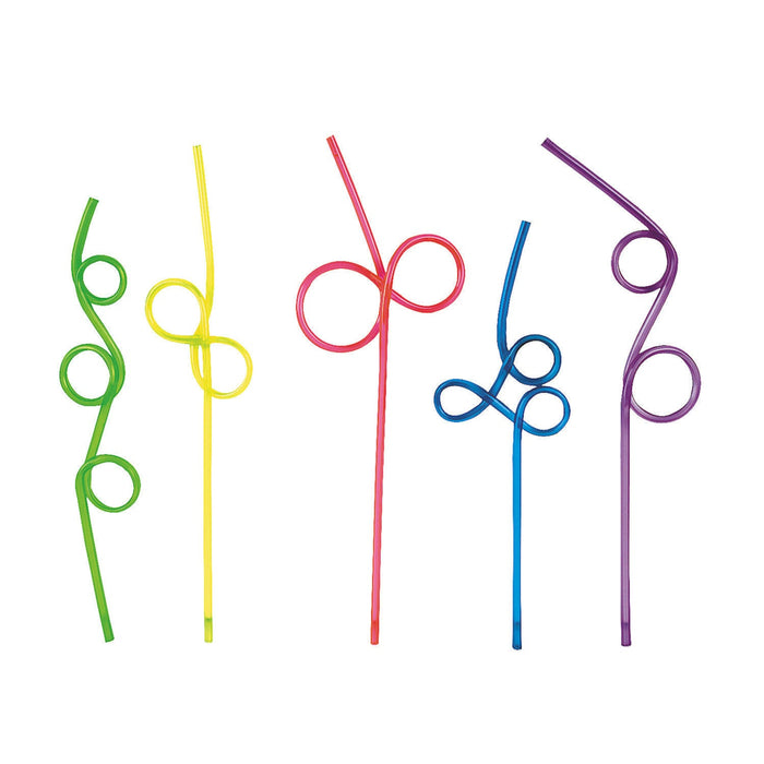 Crazy Loop Drinking Straws (DZ)