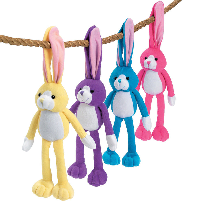 Stuffed Long Ear Bunnies 14" (DZ)