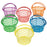 Plastic Easter Baskets 6" (DZ)