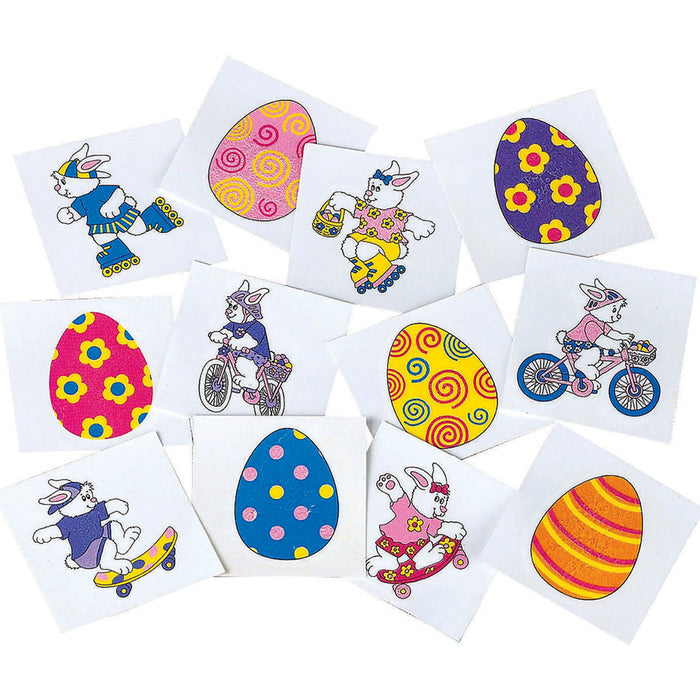 Tattoos - Egg-Streme Easter 1-1/2" (36 PACK)