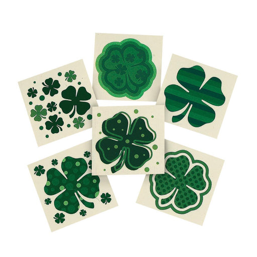 Tattoos - Shamrocks 1-1/2" (72 PACK)