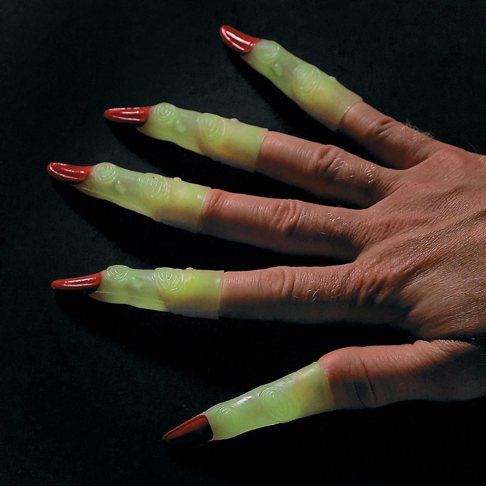 Glow In The Dark Martian Fingers (72 PACK)